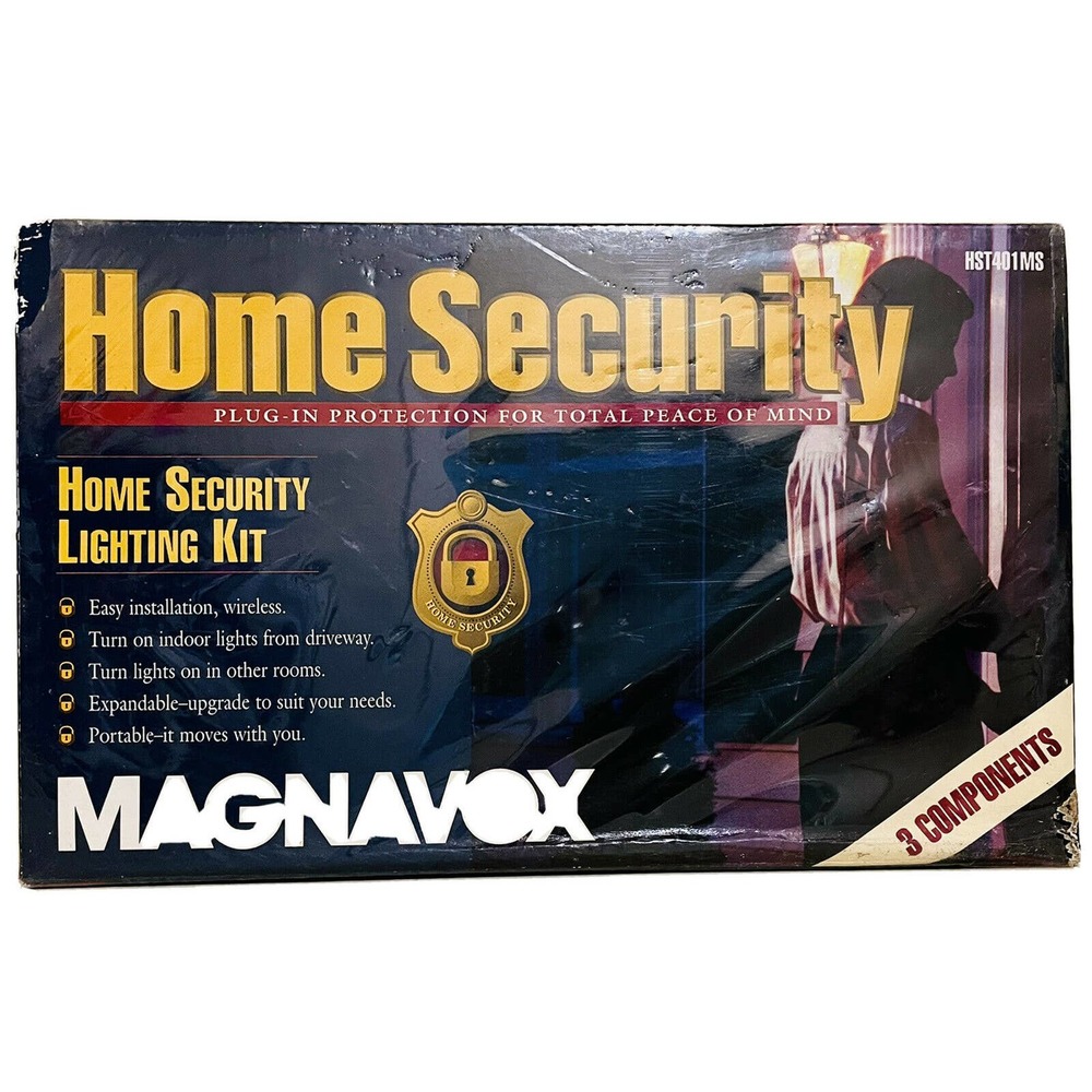 Magnavox Home Security System Wireless Light Kit